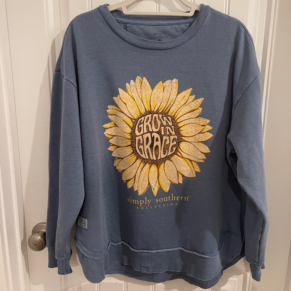Simply southern sunflower sweatshirt